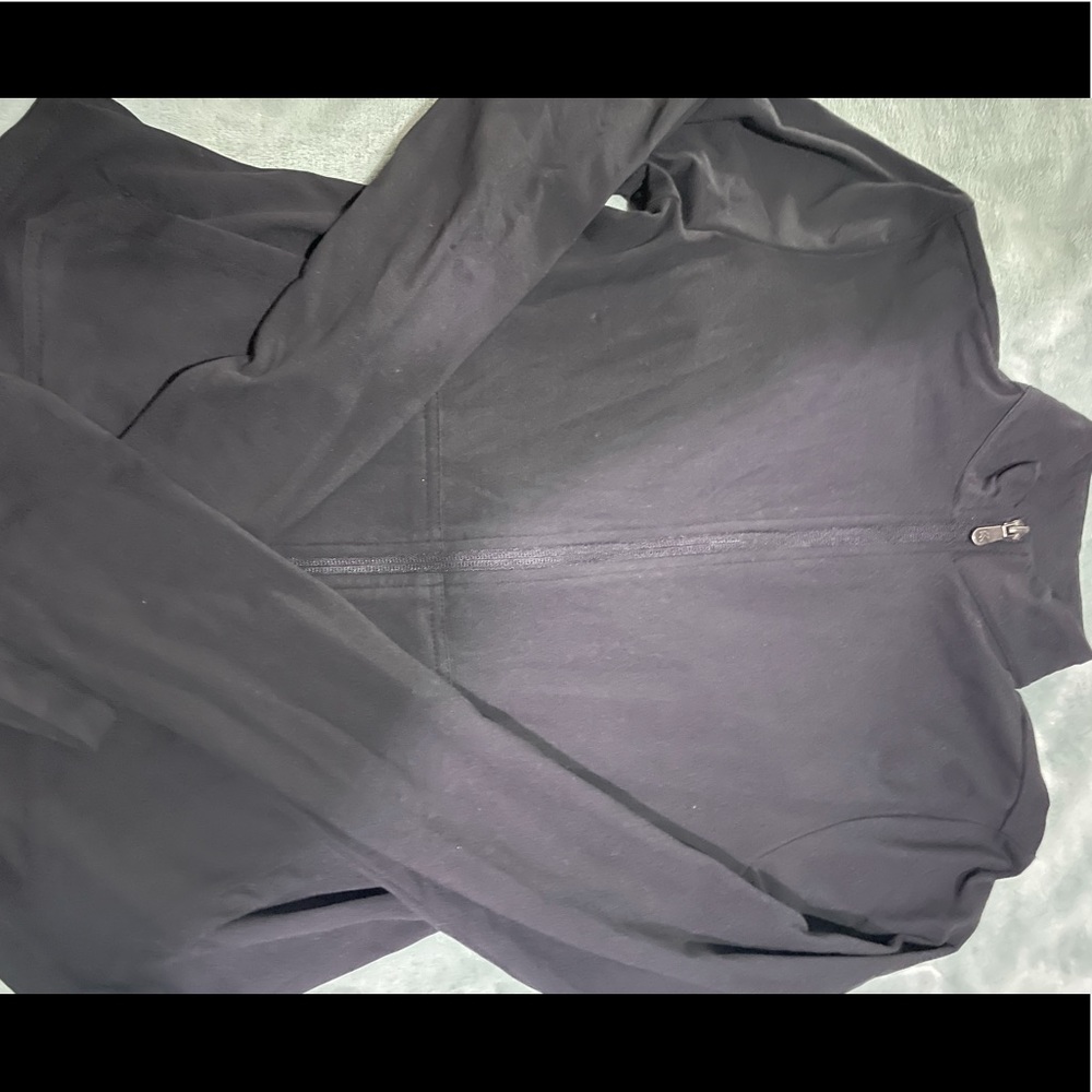 Black zip up